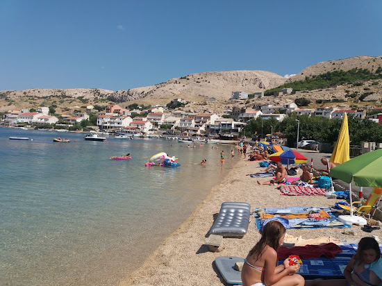 Metajna beach