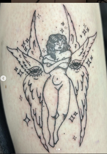 Explore semicolon tattoo ideas for men, creative tattoo ideas in Weatherford, available at Art 1st Custom Tattoos