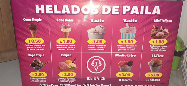 Opiniones de Ice & Vice en Santo Domingo de los Colorados - Heladería