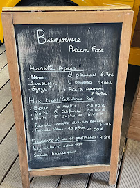 Terminus Carteret à Barneville-Carteret menu