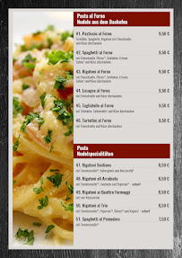 Pizzeria Ischia à Pilsting carte