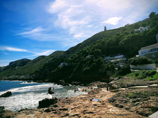 Playa les rotes denia