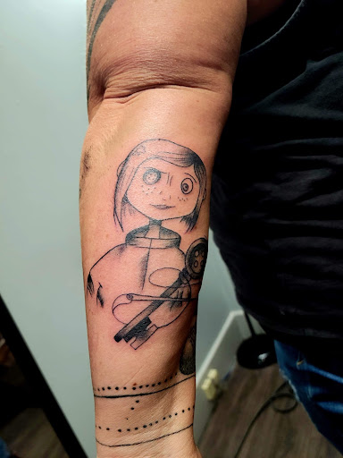 Explore cyber tattoo ideas, creative tattoo ideas in Warrensburg, available at Altered Visions Tattoo Studio