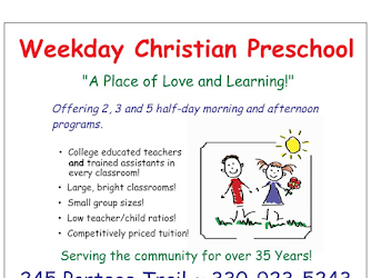 Weekday Christian Preschool