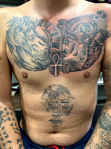 Explore women's half sleeve tattoo ideas, creative tattoo ideas in Cape Coral, available at UNRIVALED INK