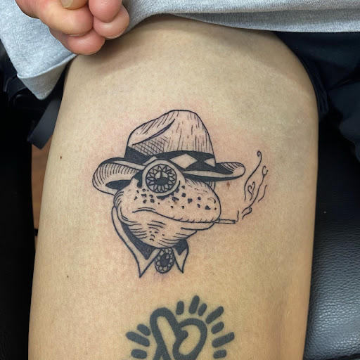 Explore open heart surgery tattoo ideas, creative tattoo ideas in Cocoa, available at Rorschach Tattoo Shop and Piercing Studio