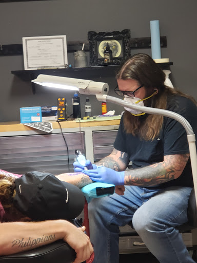 Explore new orleans saints tattoo ideas, creative tattoo ideas in Augusta, available at The Lucky Seven Tattoo Co.