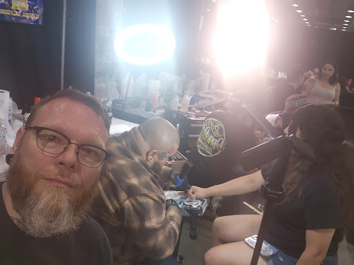 Explore side tattoo ideas, creative tattoo ideas in Riverside, available at Darkstar Tattoo CA