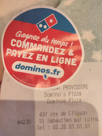 Les plus récentes photos du Pizzeria Domino's St-Sébastien-sur-Loire à Saint-Sébastien-sur-Loire - n°2
