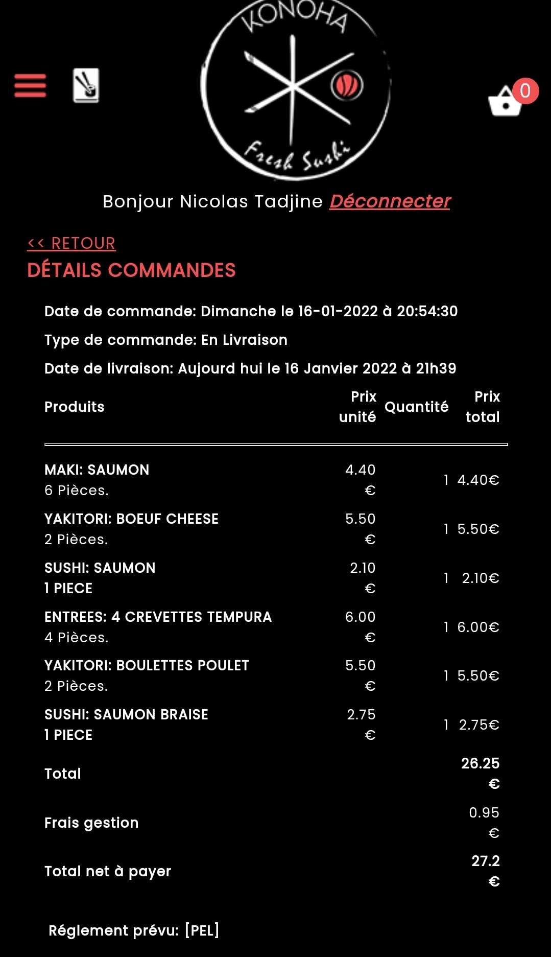 Photo n° 1 de l'avis de Nicolas.a fait le 16/01/2022 à 20:35