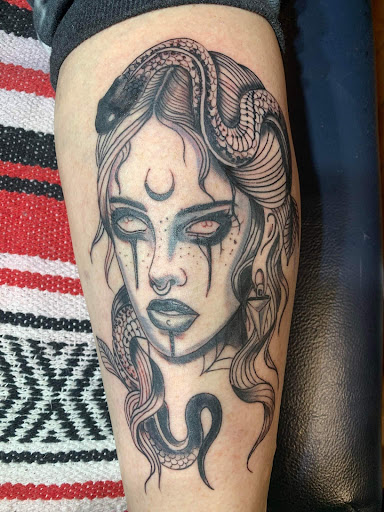 Explore men hand tattoo ideas, creative tattoo ideas in Minersville, available at Foundation Tattoo & Art Studio