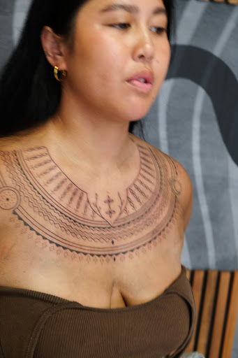 Find tattoo ideas for upper arm men for your next unique tattoo in Honolulu at Kapwa Tattoo Studio