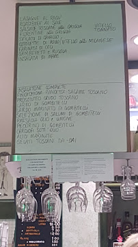 Pizzeria Antica Pizzeria Fiorentina à Milan (le menu)