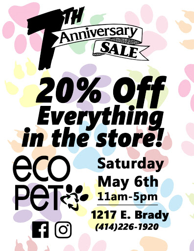 Pet Supply Store «EcoPet», reviews and photos, 1217 E Brady St, Milwaukee, WI 53202, USA
