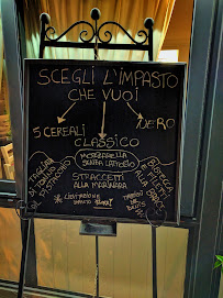 Pizzeria 3D à Camaiore carte