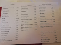 Menu du Trattoria Da Teo à Rome