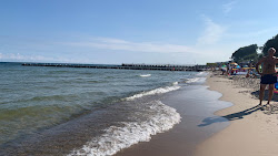 Foto von Sianozety Beach mit lange, gerade küste