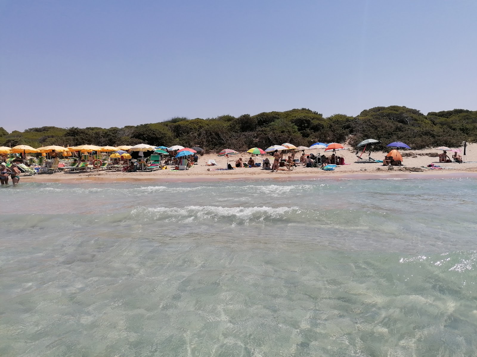 Foto av Spiaggia Padula Bianca med hög nivå av renlighet