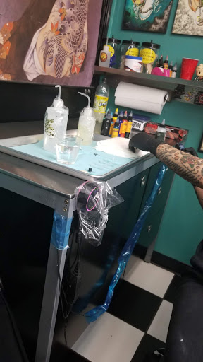 Explore donut tattoo ideas, creative tattoo ideas in Norwalk, available at Norwalk Tattoo Studio