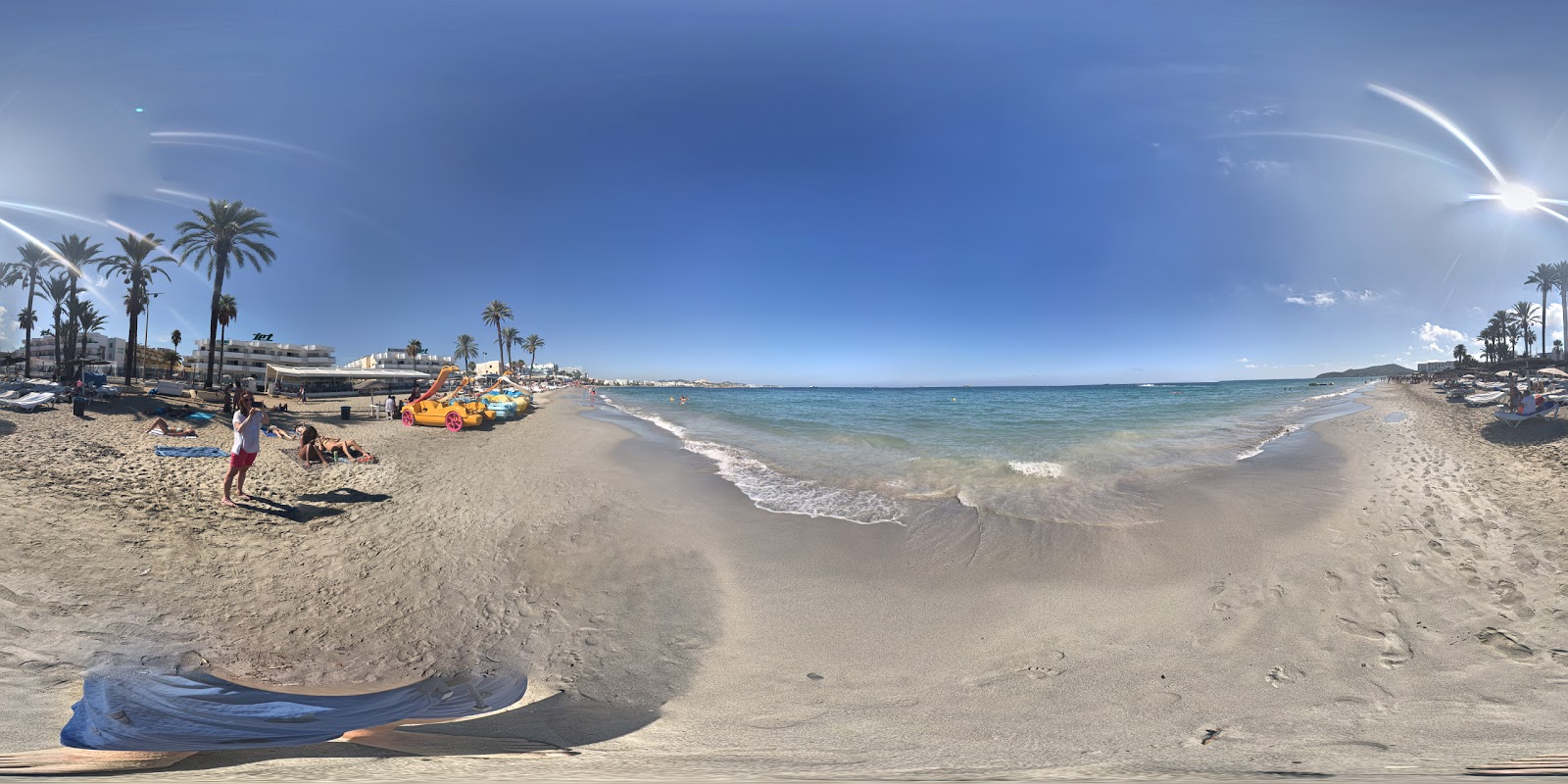 Photo of Playa Den Bossa - recommended for family travellers with kids