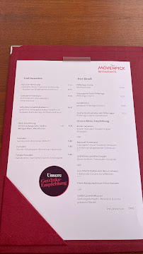 Restaurant Mövenpick Restaurant Kröpcke à Hanover (la carte)