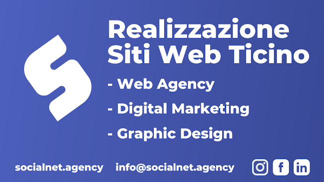 Sviluppo Siti Web Ticino | SocialNet | Web Agency Mendrisio