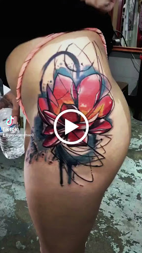 Explore pentagram tattoo ideas, creative tattoo ideas in Miami, available at Por vida tattoos