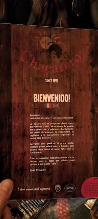 Restaurant argentin Chacarero Parma à Parma (la carte)