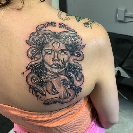 Explore tattoo sleeve ideas colour, creative tattoo ideas in Hudson Falls, available at ALTERED ADDICTION TATTOOS