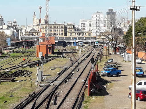 Cruce Puente Sobre Via De Tren