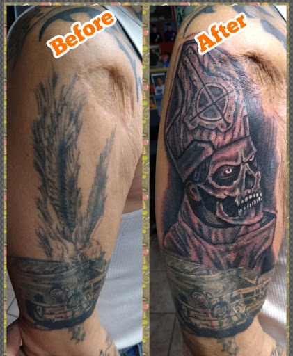 Explore portrait tattoos ideas, creative tattoo ideas in Bethlehem, available at Southside Ink