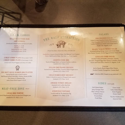 Barbecue Restaurant «Luella’s Bar-B-Que - North Asheville», reviews and photos, 501 Merrimon Ave, Asheville, NC 28804, USA