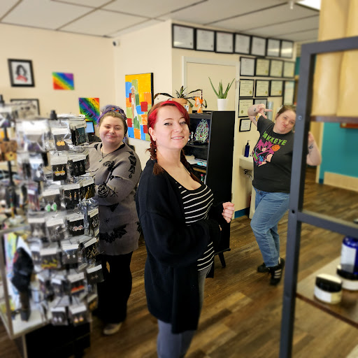 Explore witch hand tattoo ideas, creative tattoo ideas in Traverse City, available at Pinups & Needles