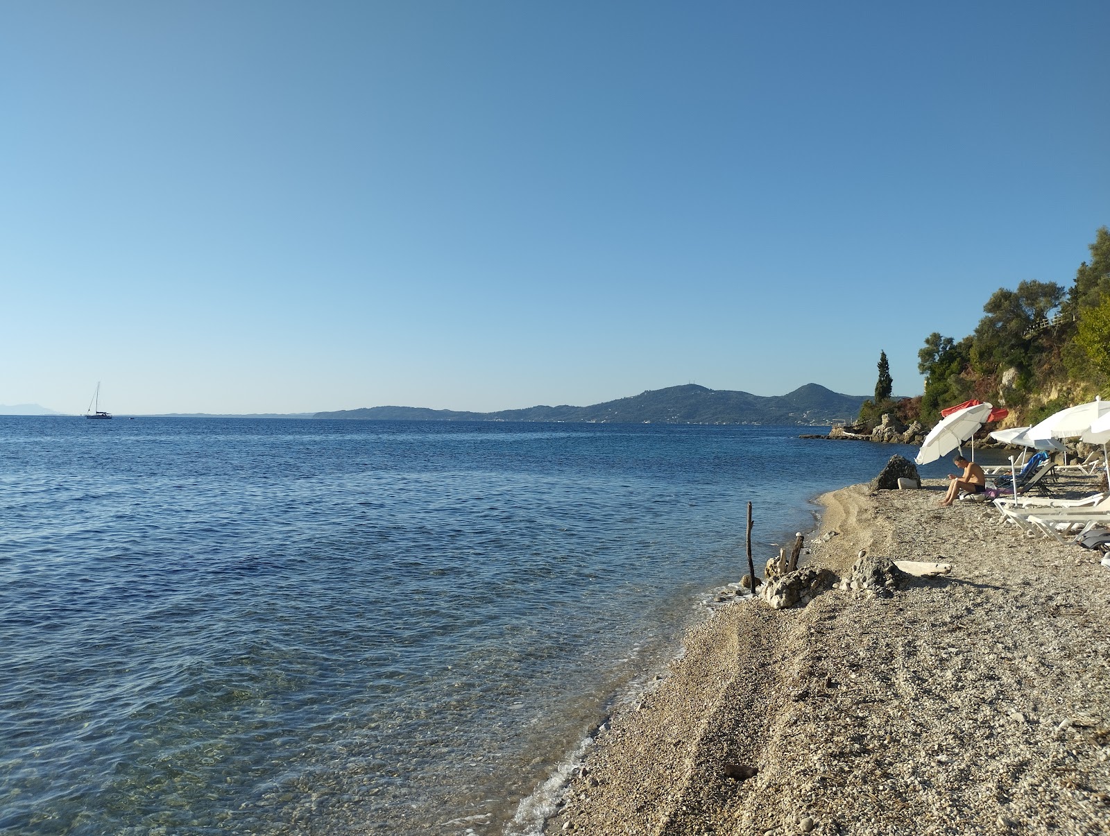 Corfu Maris Bellos Beach'in fotoğrafı otel alanı
