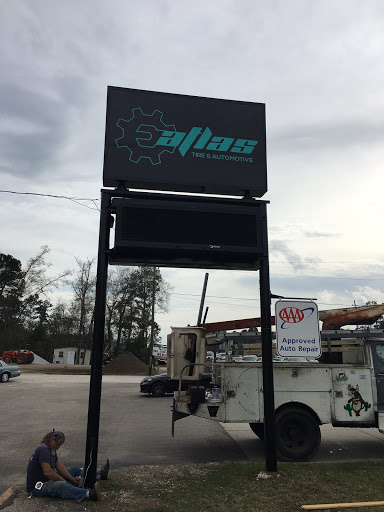 Auto Repair Shop «ATLAS TIRE & AUTOMOTIVE», reviews and photos, 1530 US-190, Covington, LA 70433, USA
