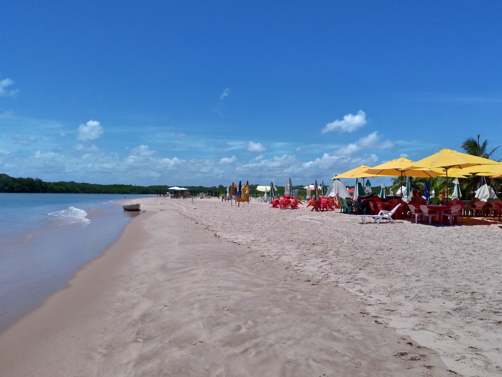 Foto von Praia da Barra mit geräumiger strand
