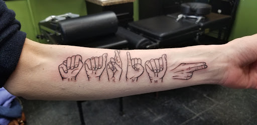 Explore disney thigh tattoo ideas, creative tattoo ideas in West Hartford, available at Green Man Studio