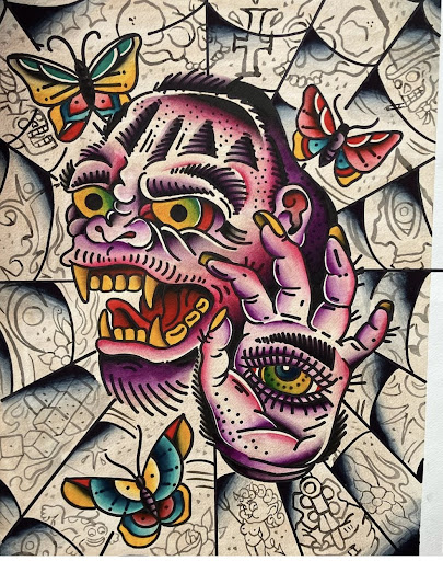 Explore rip grandpa tattoo ideas, creative tattoo ideas in Wahiawa, available at American Made Tattoo