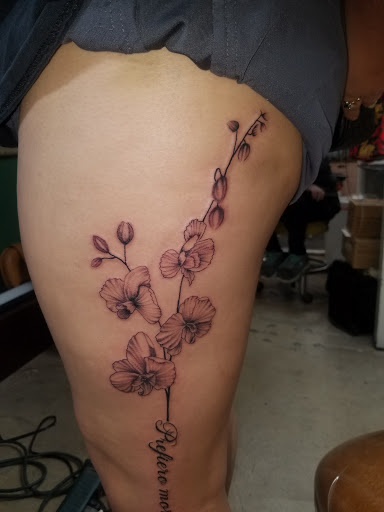 Explore aries tattoo ideas for men, creative tattoo ideas in Odessa, available at Little Dragon Tattoos Studio