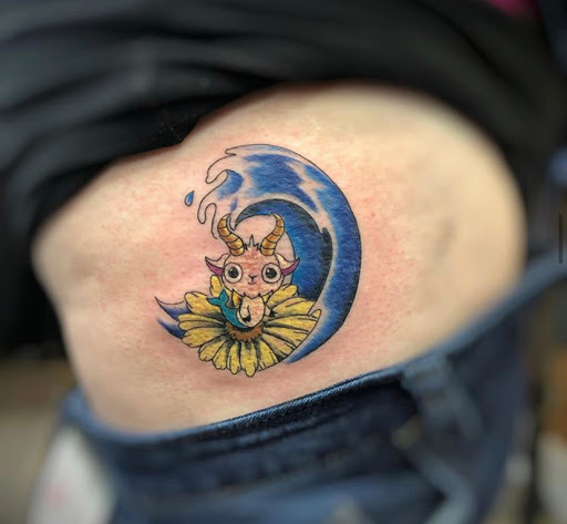 Explore cherry tattoo ideas, creative tattoo ideas in Meridian, available at Meridian Tattoo