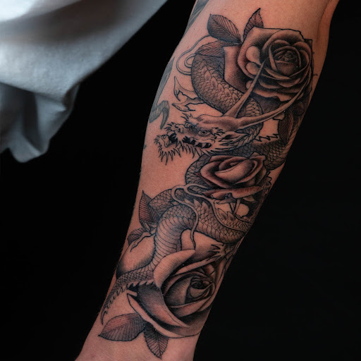 Find wolf tattoo idea for your next unique tattoo in Melbourne at Reef Side Tattoo Melbourne Tattoo Shop