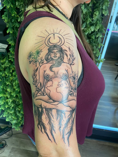 Explore tattoo ideas for happiness, creative tattoo ideas in Modesto, available at Dying Art Tattoo