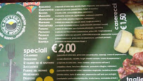 BOTTEGA DEI DUE MONTI à Capo d'Orlando menu
