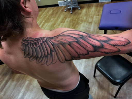 Explore trio tattoo ideas, creative tattoo ideas in New Hampton, available at Crescent Moon Tattoo