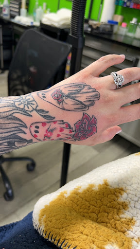 Explore ice hockey tattoo ideas, creative tattoo ideas in Ocala, available at 352 Tattoo Ocala