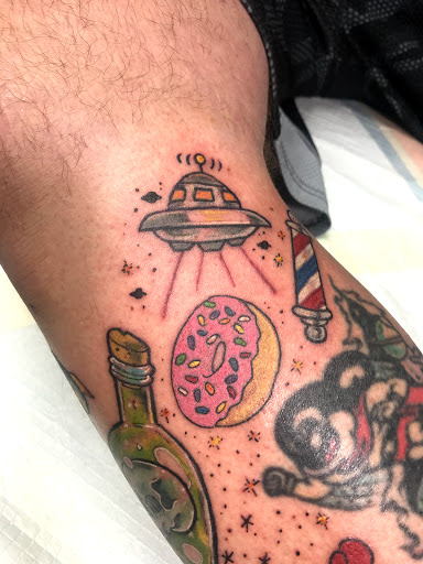 Explore tattoo outline ideas, creative tattoo ideas in Aurora, available at Ronin Tattoo Studio INC