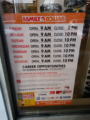Dollar Store «FAMILY DOLLAR», reviews and photos, 2101 W State St, Bristol, VA 24201, USA