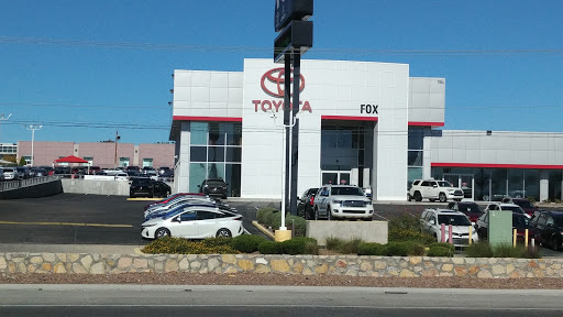 Used Car Dealer «FOX Toyota of El Paso», reviews and photos, 11165 Gateway Blvd W, El Paso, TX 79935, USA