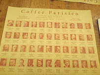 Carte du Coffee Parisien à Paris