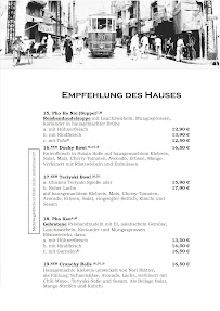 Menu / carte de Viet Village - Leipzig à Leipzig